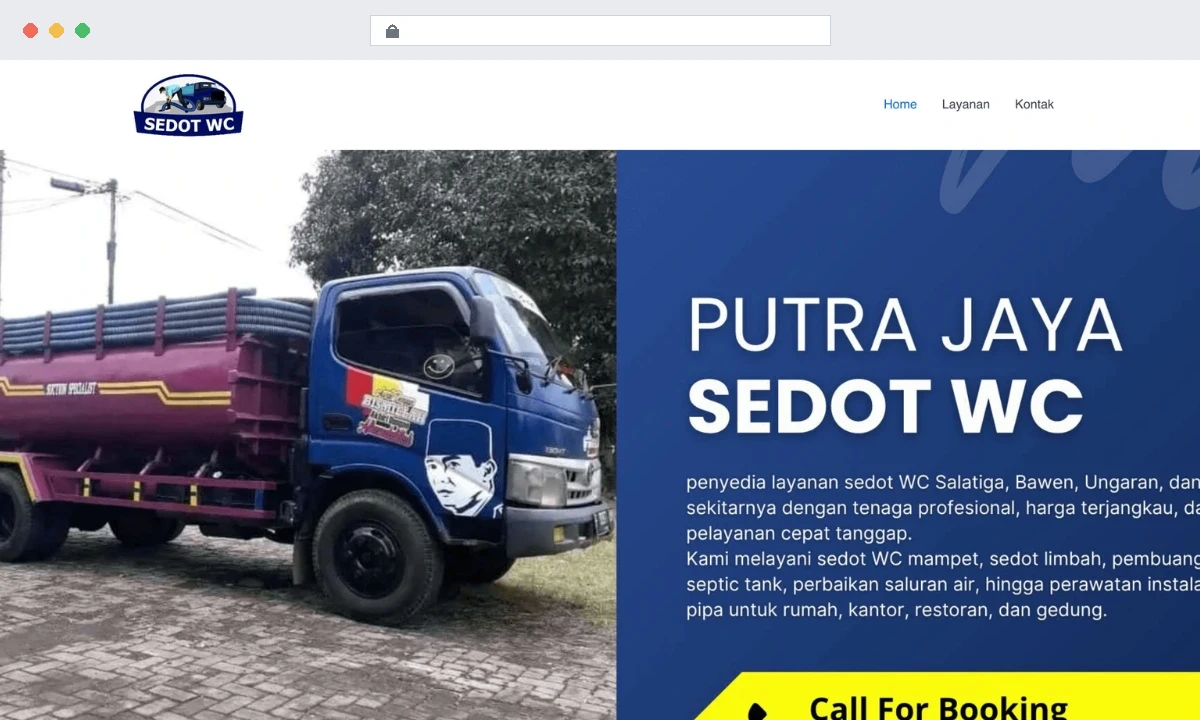 Putra Jaya Sedot WC
